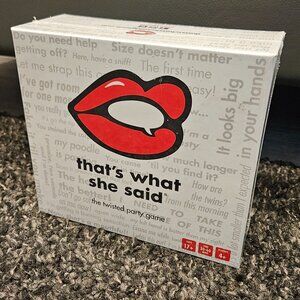 BRAND NEW - That's What She Said - The Twisted Party Game - Card Game